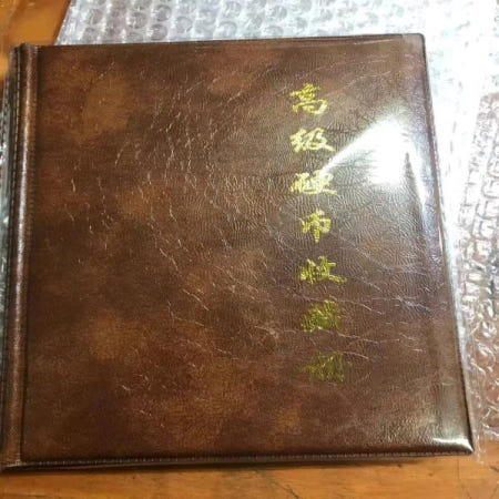 고품질 200개 동전 수납 앨범 카드보드 홀더용 전문가용 책 비트코인