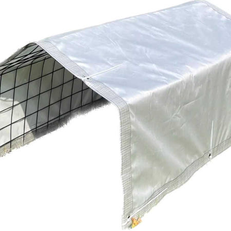 [해외]야외 개집 덮개 천막 바람막이 방수 길고양이 하우스 1. 50x60 타이 핀 그릇