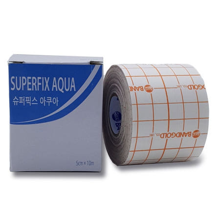 [THEJINJEONG]온지니 저자극점착 방수 아쿠아 밴드 테이프 투명 필름 5cm 약국방수밴드