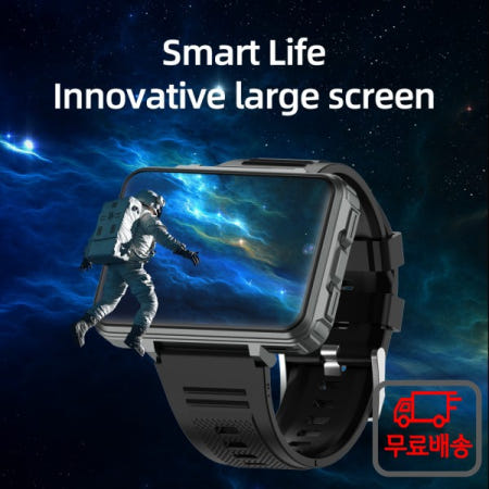 Goldenspike VP999 스마트 시계 2.4인치 AMOLED 화면 Smartwatch 64GB GPS WiFi SIM 슬롯 1500mAh 배터리 Google Play 호환