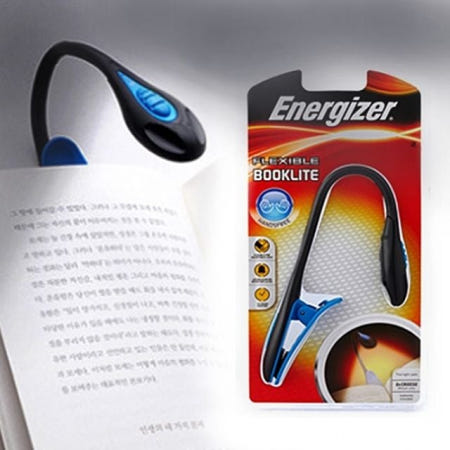 [THEJINJEONG]온지니 에너자이저 북라이트 집게랜턴 북랜턴 책전등 에너자이져