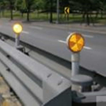 [THEJINJEONG]온지니 ABS 델리네이터 황색 단면 야간가드레일 델리네이트 가드레일반사판