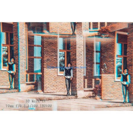 H9EB 77mm Fractaled 필터 DSLR 카메라 향상 창의적 사진 회전식 대한 효과