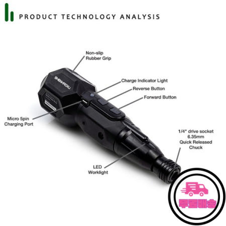 무선 전기 스크루 드라이버 세트 스마트 드릴 LED 조명 TPE 소재 ABS와 고품질 USB 충전식 핸들