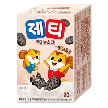 동서 제티 쿠키앤쵸코 20T