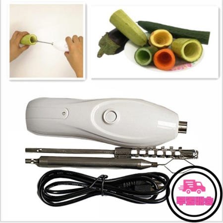 스테인리스 스틸 전기 야채 코어러 고출력 제거기 과일 (주니치 조각용)