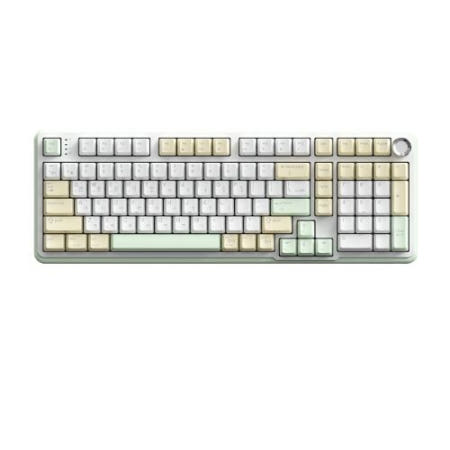 에이서 OKR258 풀윤활 유무선 LED 게이밍 기계식 키보드 도각도각 황축 45g 레몬밤