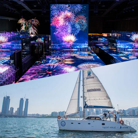 [부산투어패스]해운대 요트투어 요트홀릭X센텀 뮤지엄원