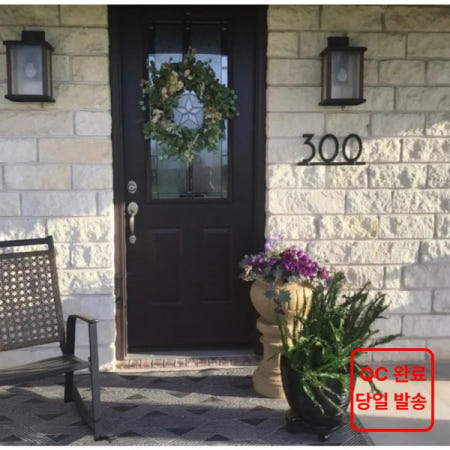 [해외]중세기 금속 집 번호 표시 모던 주소 표시 맞춤형 스타