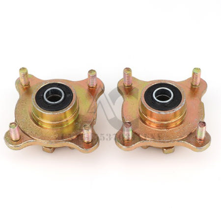 1pcs 17-20mm  4 스터드 프론트 브레이크 디스크 휠 허브 ATV 버기 고 골프 카트 쿼드 자전거 부품