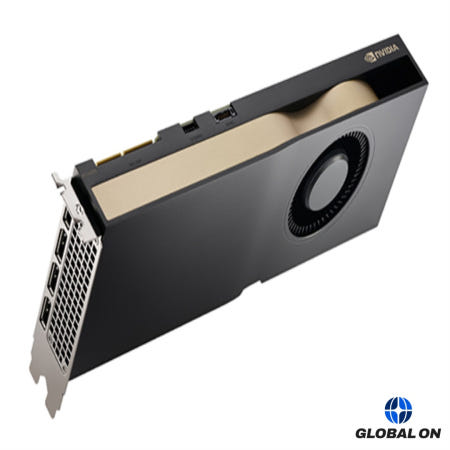 NVIDIA A4500 8nm 듀얼 슬롯 GPU - 7168 CUDA 코어 Maya/SolidWorks 인증