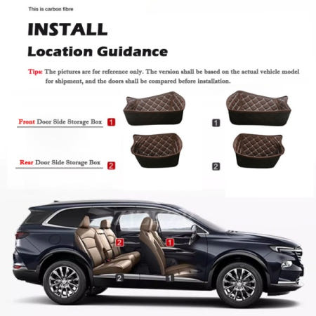 BYD KING Destroyer 05 2022-2025 도어 사이드 스토리지 주최자 하이랜드 방수 박스 포켓 슬롯 트레이 보호기 액세서리