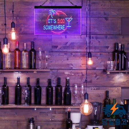 로얄 플러시 카지노 포커 게임 선물 LED 네온 사인 홈 장식 새해 벽 웨딩 침실 2 색 디스플레이