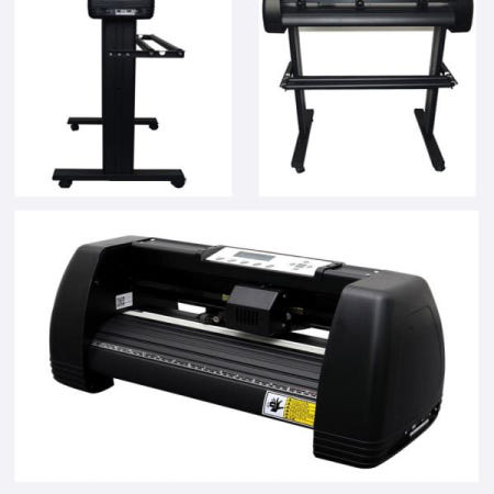 완전 자동 스티커 절단기 그래프 비닐 커터 플로터 무료 소프트웨어 24 인치 61cm Win7/10 1350mm