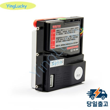 아케이드 게임 캐비닛 키오스크 자동 판매기에 대 한 1pcs TW-850 디지털 상단 항목 멀티 수락자 토큰 선택기 Mech