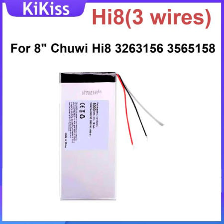 Chuwi Hi 8 Windows 3263156 태블릿용 3선 4800Mah 배터리 오래 지속되는 프리미엄