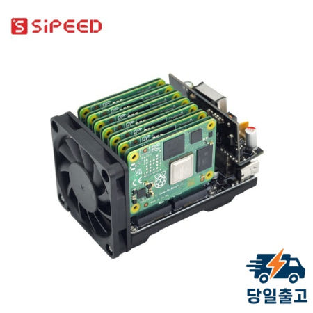 Sipeed NanoCluster 7x CM4/CM5 노드 Kubernetes K3S Edge AI Homelab Raspberry Pi 클러스터용 미니 서버