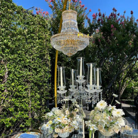 [해외]프랑스 제국 골드 크리스탈 샹들리에 거실용 작은 걸이식 램프 식당 주방 아일랜드 조명 고정장치