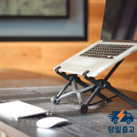 NEXSTAND 접이식 휴대용 노트북 스탠드 각도 및 높이 조절 가능 알루미늄 합금 브래킷 K2