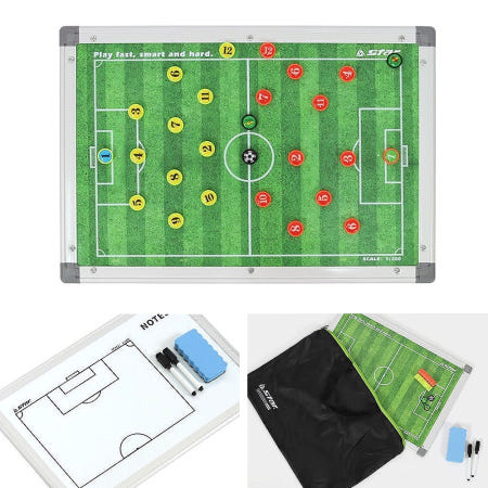 [시즐스토어 제휴업체]축구 감독 작전 분석 양면 전술보드 풋살 스포츠경기 선수 전략 코칭용품