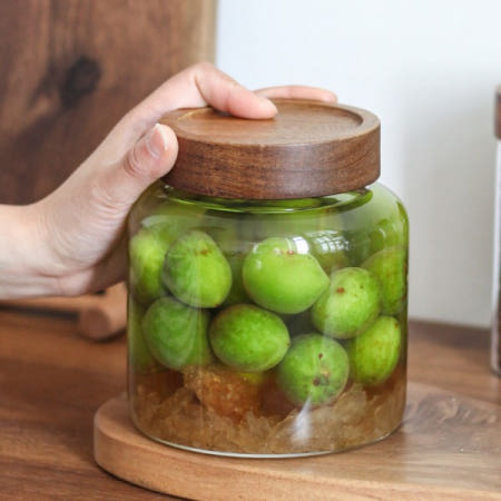 대용량 매실주 발효병 양메이주 탱크 고붕규산 유리 밀폐병 가정용 와인병