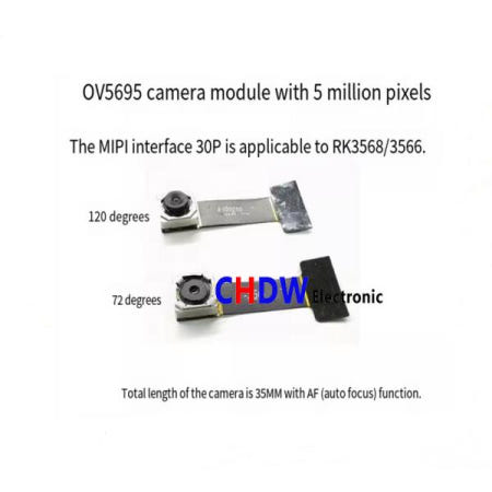 OV5695 HD 카메라 모듈 500만 화소는 RK3566 마운트 타이산 파이 개발 보드 자동 초점에 적용 가능합니다