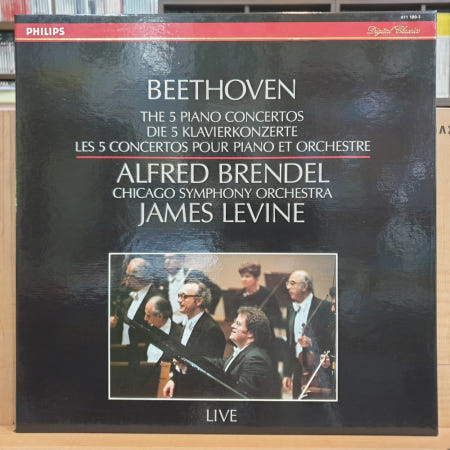 [Europe][중고](Original 수입초반) Beethoven The 5 Piano Concertos