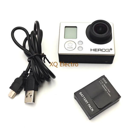 Gopro Hero3+ 3 + Silver Edition 스포츠 카메라 배터리 충전 데이터 케이블을 휴대하기 가볍고 편리함