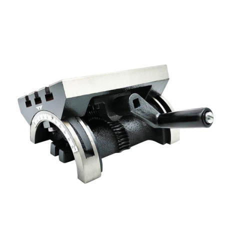 틸팅 밀링 테이블 조정  로터리 작업대 기계 3 T 슬롯 및 A 크랭크 핸들 헤비 듀티 그라인딩 1 세트 7x5