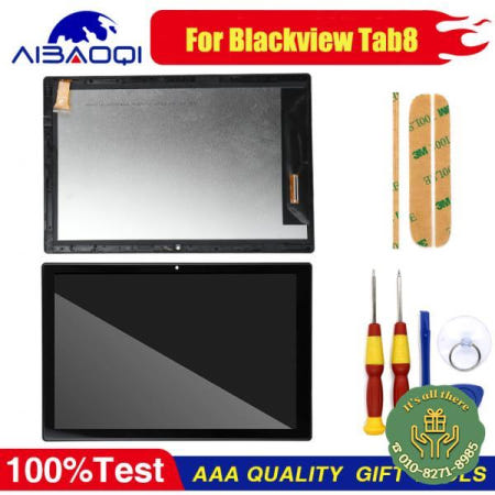 XUNQIYI Blackview Tab 8 Tab 8E Tab 8 Kids IPad LCD 디스플레이 수리 교체 부품 무료 제거 도구 용 새 터치 스크린