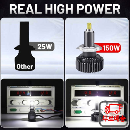 H7 LED 360 Canbus 50000LM 150W H11 9005 HB3 HIR2 오류 무료 CSP 칩 렌즈 용