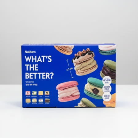 [조인앤조인]널담 뚱카롱 고식이섬유 마카롱 8구 감동세트 한박스