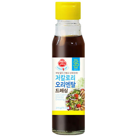 오뚜기 LIGHT&JOY 오리엔탈 저칼로리 드레싱 215g