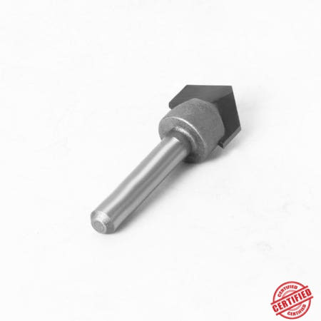 클래식 90 Deg V 유형 V 그루브 슬롯 목재 라우터 비트 산업용 등급 생크 목재 절단 도구 6mm 12mm 생크