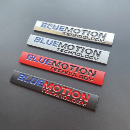 [해외]호환 3D 메탈 블루 모션 로고 Bluemotion 엠블럼 자동차 트렁크 배지 데칼 For 폭스바겐 Passat Polo MK6 골프 7 스티커 액세서리