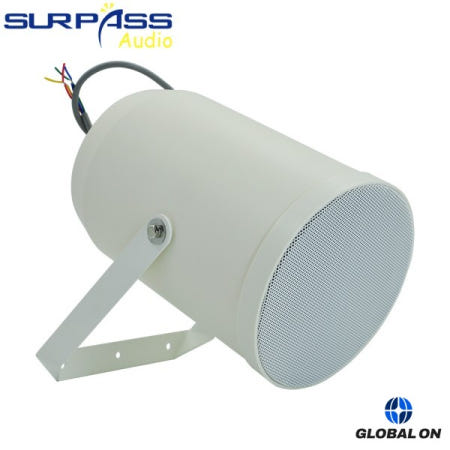 [해외]야외 PA 오디오 플레이어 확성기 IP55 방수 벽 스피커 공공 주소 스테레오 학교 100V 12W