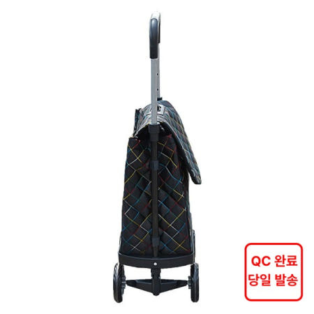 [해외]YY48X 강철 파이프 노인용 사륜 조향 5단 텔레스코