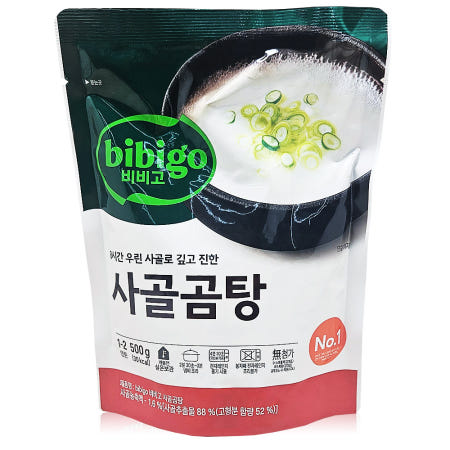 CJ제일제당 비비고 사골곰탕 500g 1개