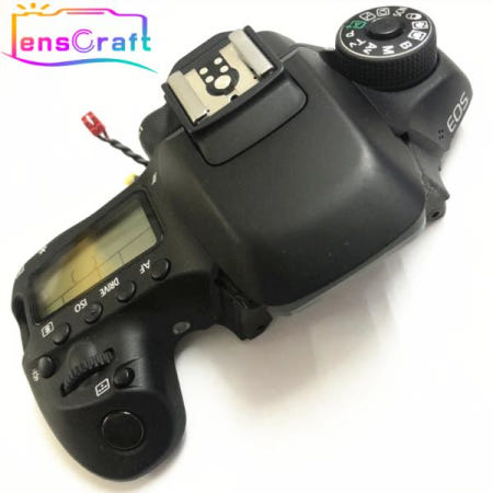 [해외]90% 새로운 Canon 80D 오픈 유닛 커버 카메라 수리 부품 용 기존 상단 무료