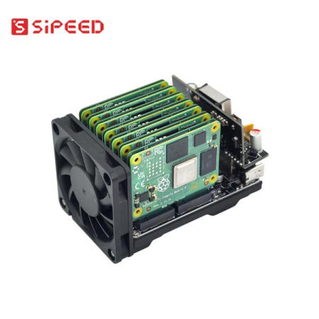 [해외]Sipeed NanoCluster 7x CM4/CM5 노드 Kubernetes K3S Edge AI Homelab Raspberry Pi 클러스터용 미니 서버