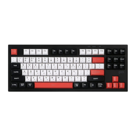 지클릭커 오피스프로 WK50 사일런스 M 87키 RGB 무소음 방수 블루투스 무선 키보드 Poker RC1
