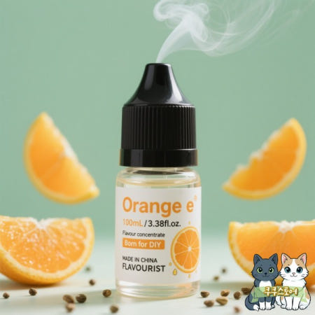 [해외]플레이버리스트 스위트 오렌지 향 아로마 수성 농축액 10ml 병입