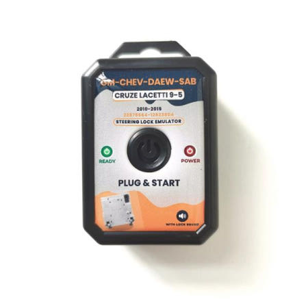 GM Chevrolet Daewoo Saab Cruze Lacetti 9-5 2010-2015 잠금 사운드가있는 스티어링 에뮬레이터