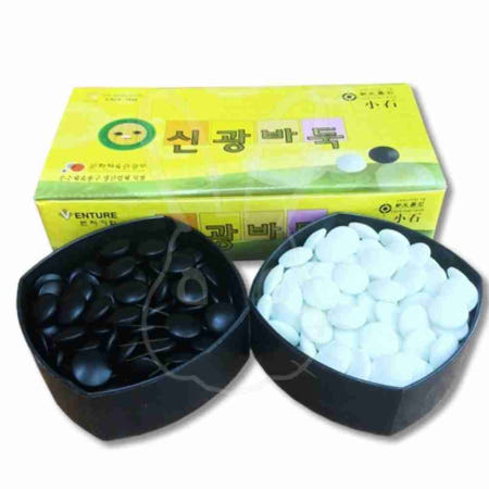 [샘샘스 협력사]바둑 바둑알 소석 300알 18x6 조 성인바둑 바둑두는법 바둑배우기