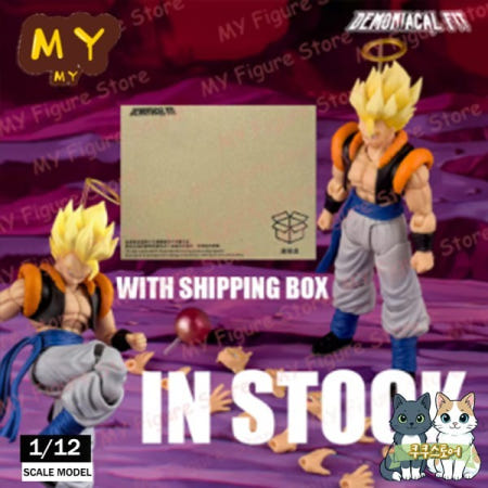 [해외]쿠쿠스토어 재고 있음 데미안 팁 고게타 피규어 드래곤볼 Z SHF 히어로 왈츠 최고의 댄스 액션 컬렉션 장난감 선물