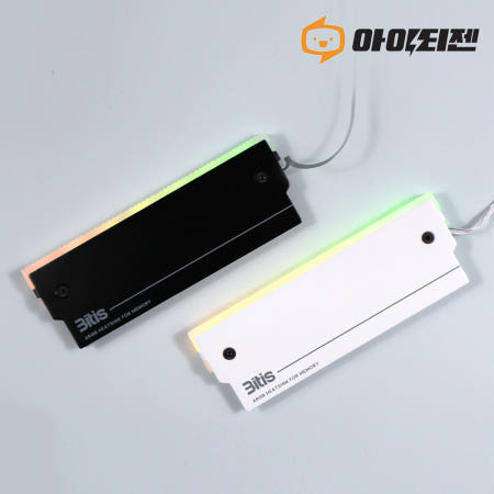 [아이티젠]비티즈 메모리 램 방열판 DDR4 DDR5 히트싱크 P104 ARGB LED