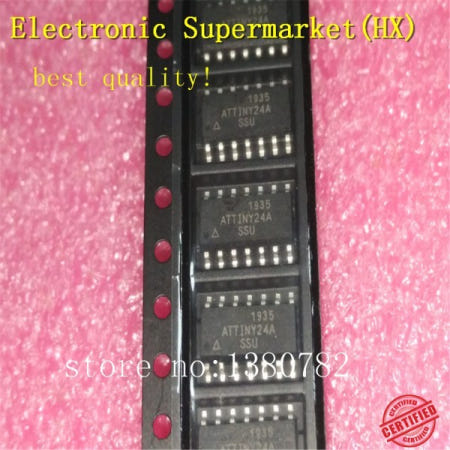 무료  10pcs-50pcs ATTINY24A-SSU 새로운 SOP-14 칩 재고 있음
