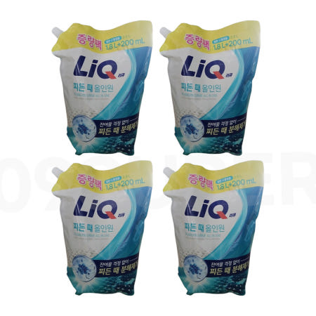 리큐 찌든때 올인원 1.8L+200ml 4개