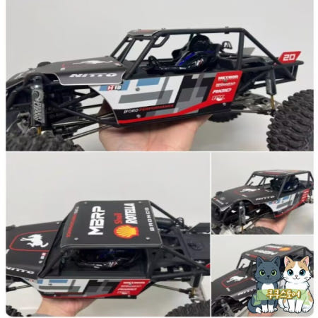 [해외]H10 Optic Vanquish 제품 4x4 트레일 버기 VPS09010A 차체 쉘 키트 및 스티커