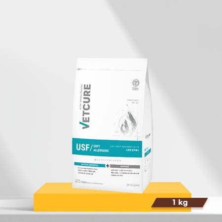 (당일출고)벳큐어 USF SOFT ALLEGENIC 1kg 식이알러지 소프트 알러제닉